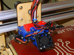 makerfarm i3v gregs zugänglich bowden-extruder 3d Drucker Teile 3d print model - Mito3D