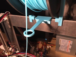 filament kılavuzu prusa i3 3d yazıcı aksesuarlar parçaları 3d print model - Mito3D