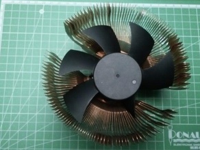 zalman cnps7700-cu fan blades replacement parts cooler cpu 3d print model - Mito3D