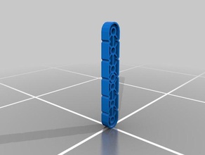 vex 1x vigas mecánica juguetes 3d print model - Mito3D