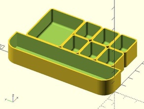 acquerello tavolozza tazze di menta in scatola art strumenti altoids contenitore la vernice casella 3d print model - Mito3D