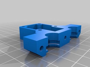 e3d-Kopf-Halterung k8400 Drucker Teile 3d print model - Mito3D