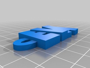 eva luckyest cara organização personalizado 3d print model - Mito3D
