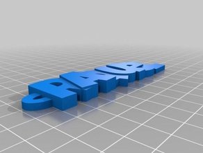 raquel luckyest cara organização personalizado 3d print model - Mito3D