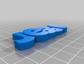 jessi luckyest chico organización personalizado 3d print model - Mito3D