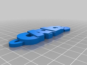 carlos luckyest cara organização personalizado 3d print model - Mito3D