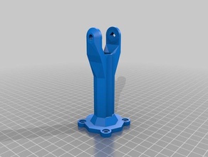 universal-Halterung diy Anhang claw Kralle montieren Halterung Gabel Halter universal 3d print model - Mito3D