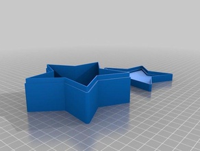 stella boîte les conteneurs personnalisé 3d print model - Mito3D