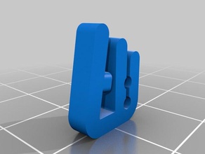 filament clip 3d printer accessories fusion 360 3d print model - Mito3D
