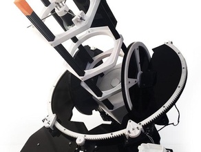 ultrascope split file la fisica l'astronomia telescopio 3d print model - Mito3D
