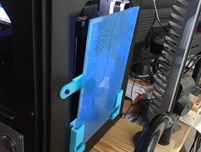 die vertikale Lagerung Glas bed side malyan in Auftrag gegeben wurde m180 3d Drucker Zubehör 3d print model - Mito3D