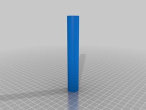 meine angepasste Modell rocket Körper Rohr hobby 3d print model - Mito3D