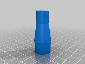 meine angepasste Modell rocket übergang adapter hobby 3d print model - Mito3D