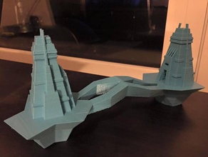 resimde görülen-99 unreal tournament yüz binalar yapılar 3d print model - Mito3D