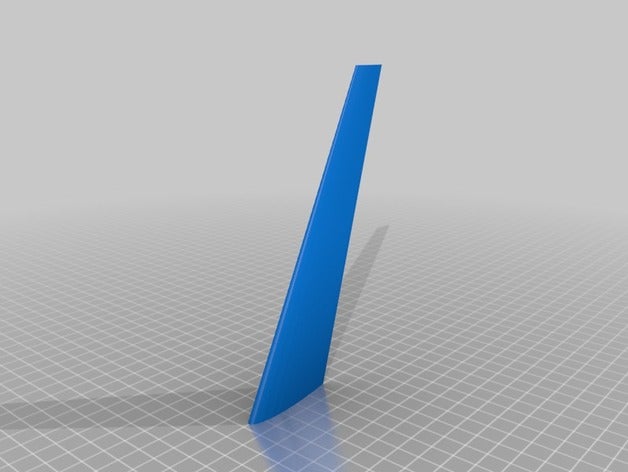les rayons personnalisée profil d'aile ingénierie 3D print model - Mito3D