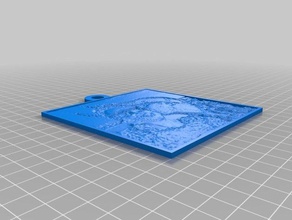 joe, heather 2d a arte personalizado 3d print model - Mito3D