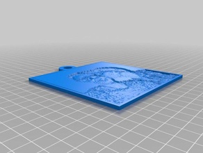 joe, heather 2d a arte personalizado 3d print model - Mito3D