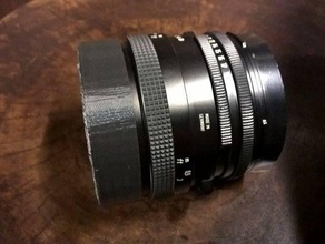 hasselblad mount arka lens kapağı kamera 3d print model - Mito3D