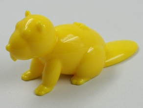 beaver nt animais brinquedos jogos nikoss 3d print model - Mito3D