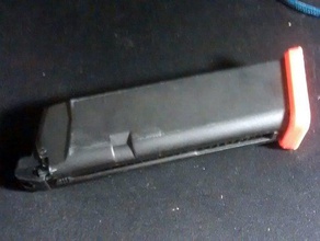 glock 17 dergi kapağı spor açık havada airsoft aksesuarları g17 silah 3d print model - Mito3D
