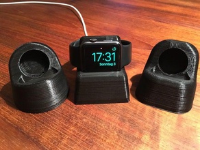la nouvelle apple watch 360 station de recharge 3 conceptions 38mm 42mm version les gadgets halter series2 stand 3d print model - Mito3D