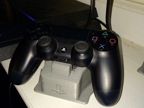 ps4 controlador de stand reva vídeo jogos 3d print model - Mito3D