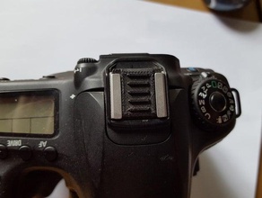 hotshoe di copertura fotocamera 3d print model - Mito3D
