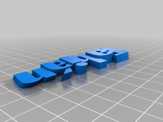llavero fabi&aacuten organizzazione personalizzato 3D print model - Mito3D