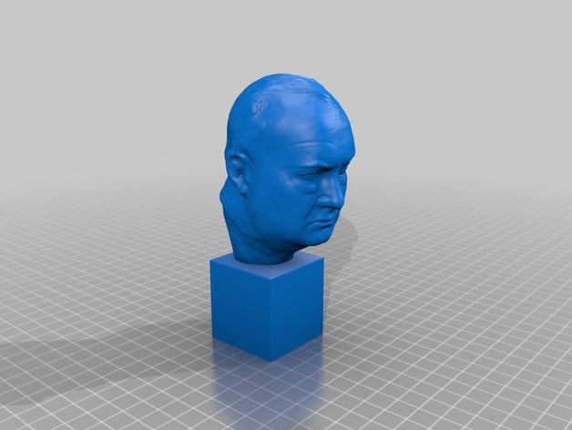 winston churchill sculptures 3D print model - Mito3D