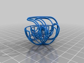 coolish ball thing 2 math art 3d print model - Mito3D