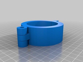 Rohr-Klemme 30 tools angepasst 3d print model - Mito3D