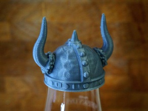 helm glencairn food drink glassware helmet lid viking 3d print model - Mito3D