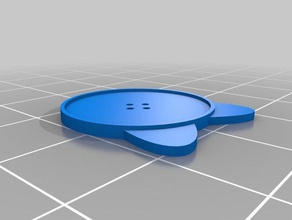 meu personalizados bouton mercerie parametrique acessórios 3d print model - Mito3D