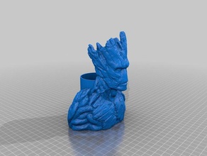 groot red bull koozie gadgets do not want no more groots 3d print model - Mito3D