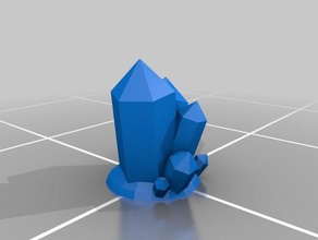 cristais adereços personalizado 3d print model - Mito3D