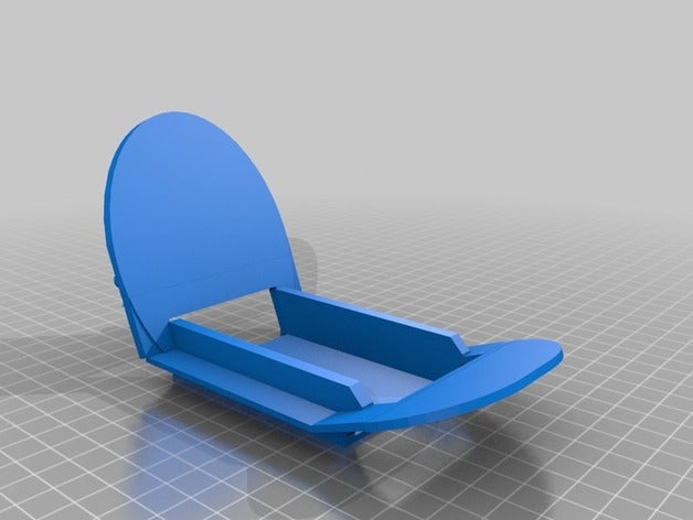 easystar 2 canopy apm fpv mount rc Fahrzeuge 3D print model - Mito3D
