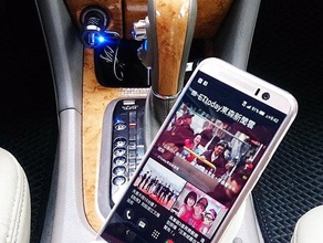 car cup phone mobile holder stand 3d print model - Mito3D