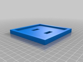 light switch plate other cover 3d print model - Mito3D
