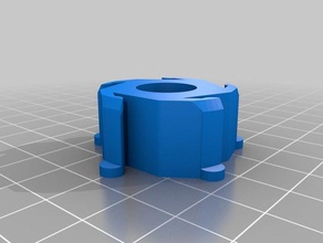 hatchbox bobine m3d hub adaptateur de l'imprimante pièces personnalisé 3d print model - Mito3D