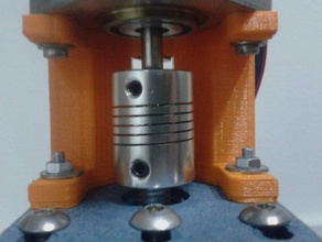 cnc axis motor holder parts 3d print model - Mito3D