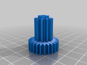 gear 26 11 diam19mmapprox other 3d print model - Mito3D