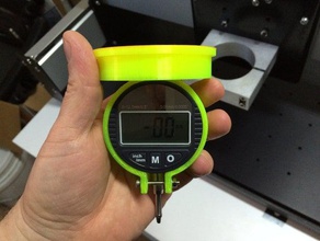 shapeoko 3 dial indicator mount parts shapeoko3 3d print model - Mito3D