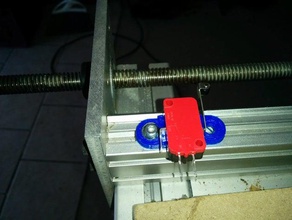 makerslide microswitch mount 3d printer parts 3d print model - Mito3D