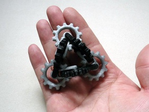 kinect engrenagem de brinquedo brinquedos jogos quebra-cabeça 3d print model - Mito3D