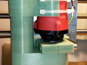 cnc coletor de pó as ferramentas sapato a máquina do vácuo aspirador mangueira 3d print model - Mito3D