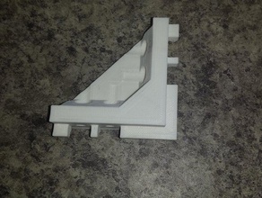 fuerte 2020 soportes de esquina 3d la impresora partes 3d print model - Mito3D