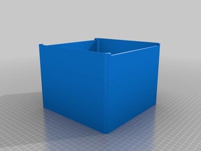 202010 hinge box containers customized 3d print model - Mito3D