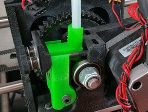 lulzbot taz 5 polia de desvio 3d a impressora partes extrusora taz5 3d print model - Mito3D