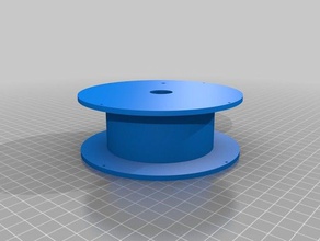 small spool 3d printer accessories filament roller 3d print model - Mito3D