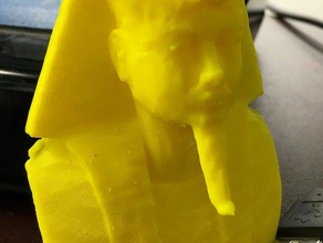 König tutankhamuns Totenmaske Skulpturen Kunst Tod ägypten Geschichte historyproject makeredchallenge Mitte der Schule Dampf Stamm Technologie tvy 3d print model - Mito3D